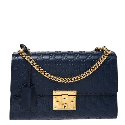 gucci blues|Gucci navy blue bag.